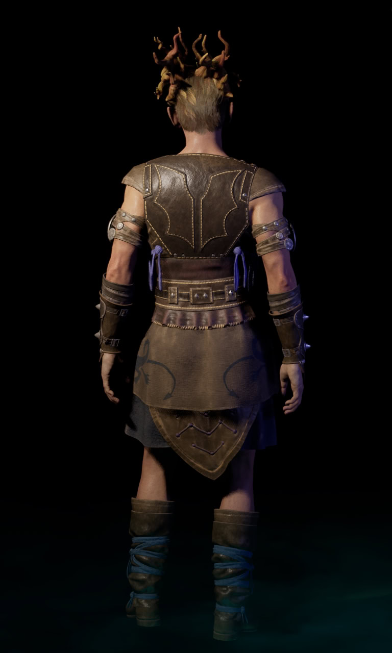 Wolf Armor Back