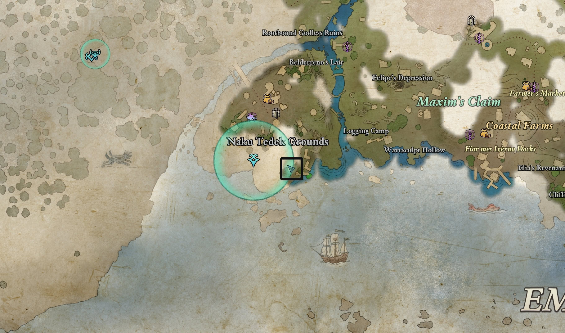 Wolf Gloves Map