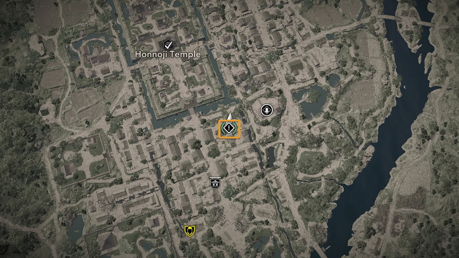 A Collection of Crests Mission Location Map