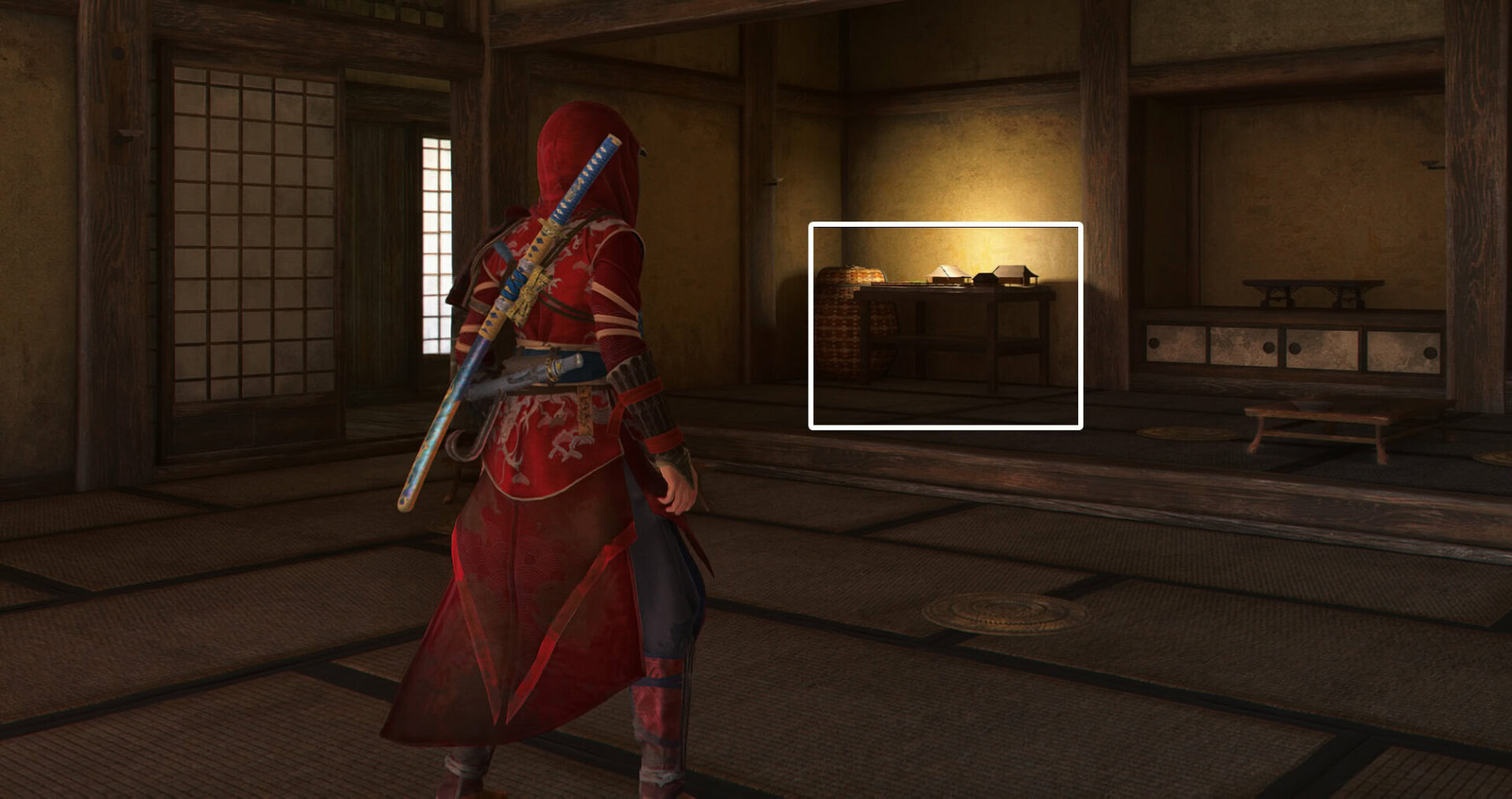Access the Hideout's Management Screen from this table