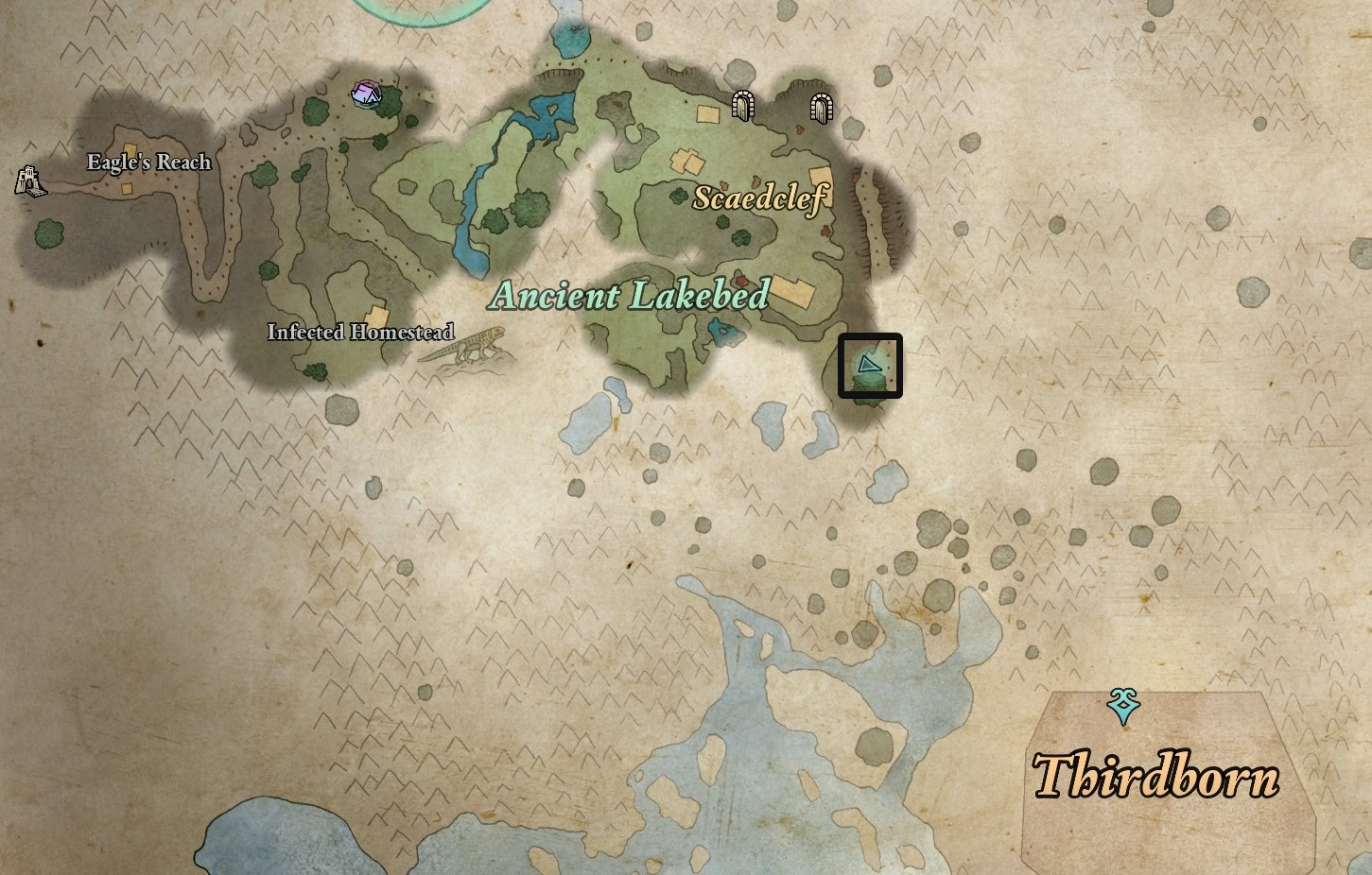 Amethyst Eye Map
