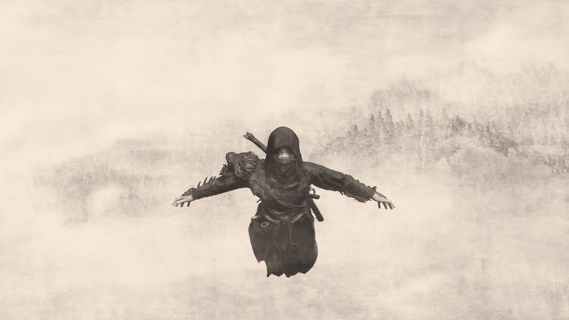 Assassin's Creed Shadows photo mode ink filter