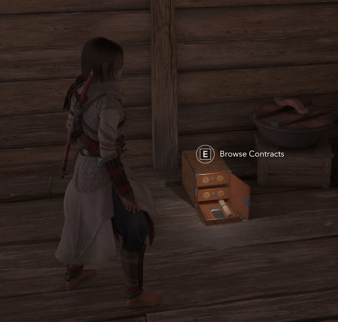 Browsing Contracts in a Kakurega