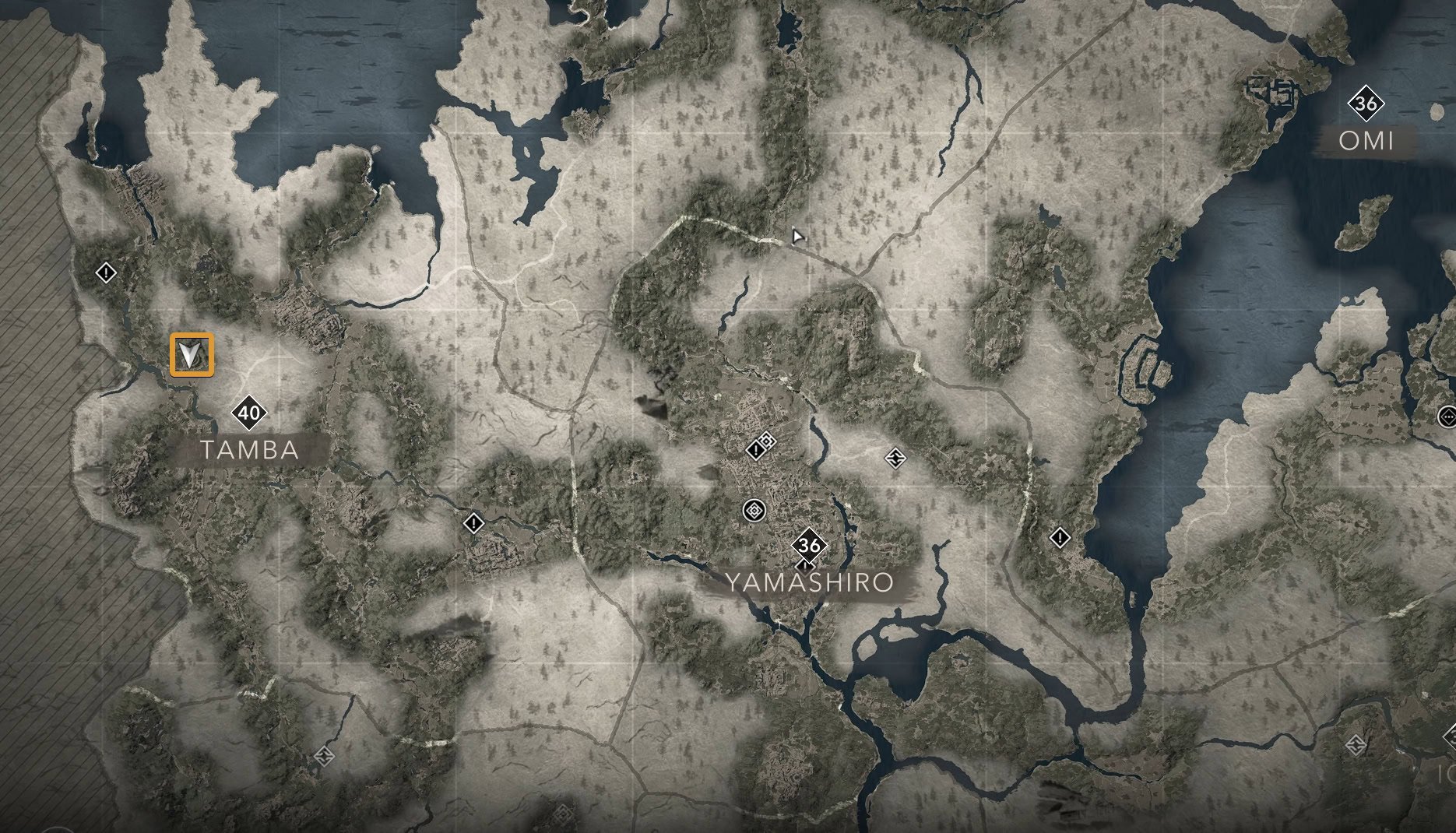 Chasuriyama Kofun Start Map