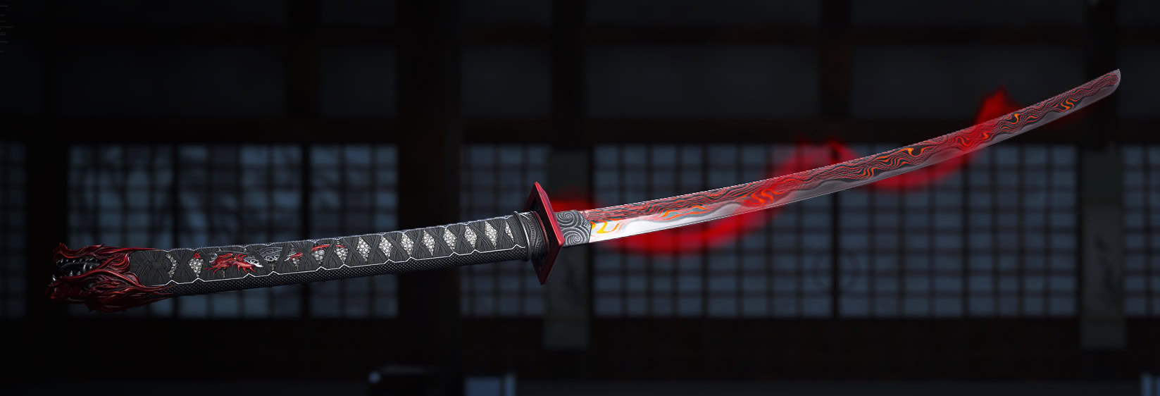 Claw of the Dragon Long Katana