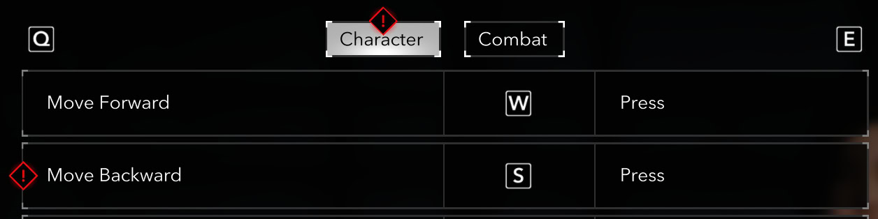 Conflict with keybindings
