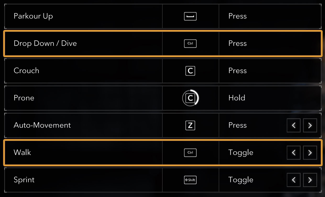 Conflicting Keybinds
