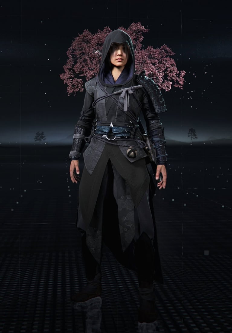 Dark Assassin Outfit Front Preview