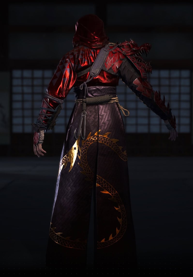 Dragon's Roar Light Armor Back