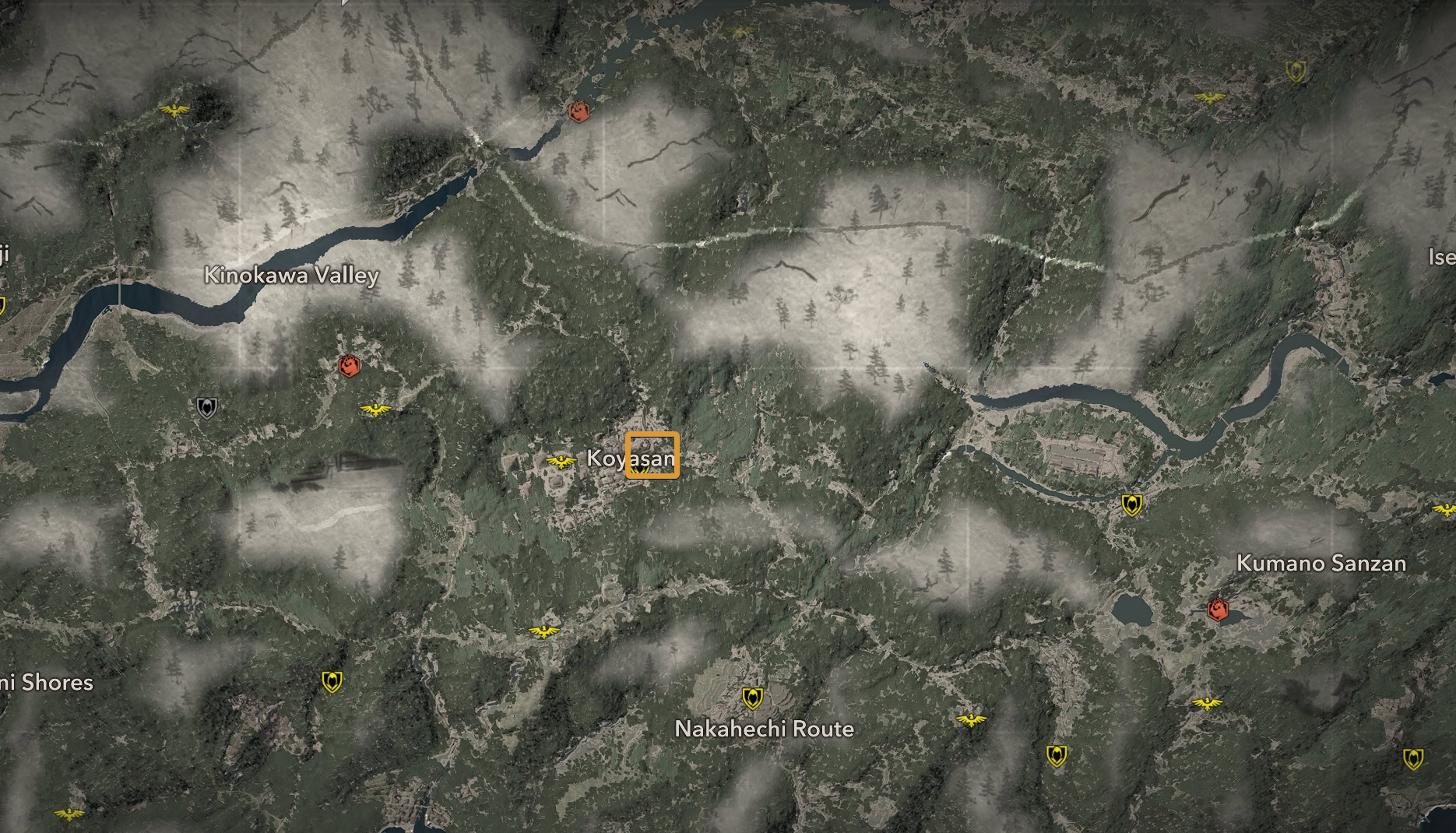 Endo Tomoyasu Location-Map