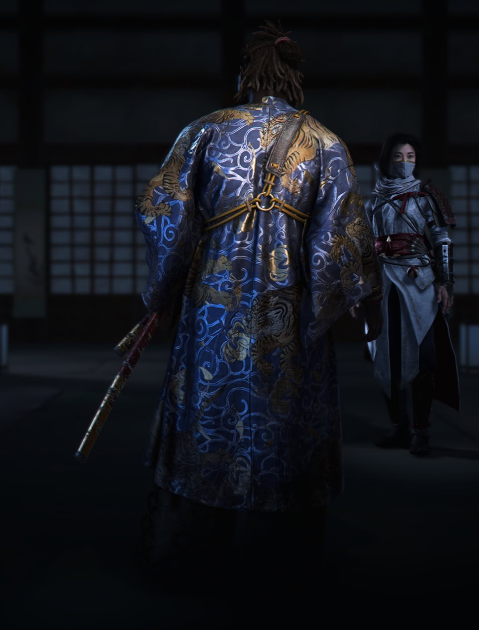 Extravagant Kabukimono Outfit Back Preview
