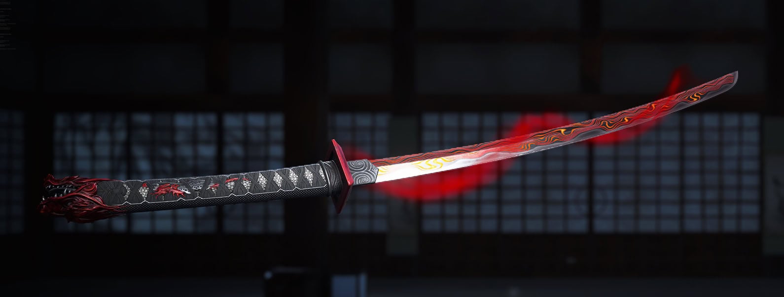 Eye of the Dragon Katana