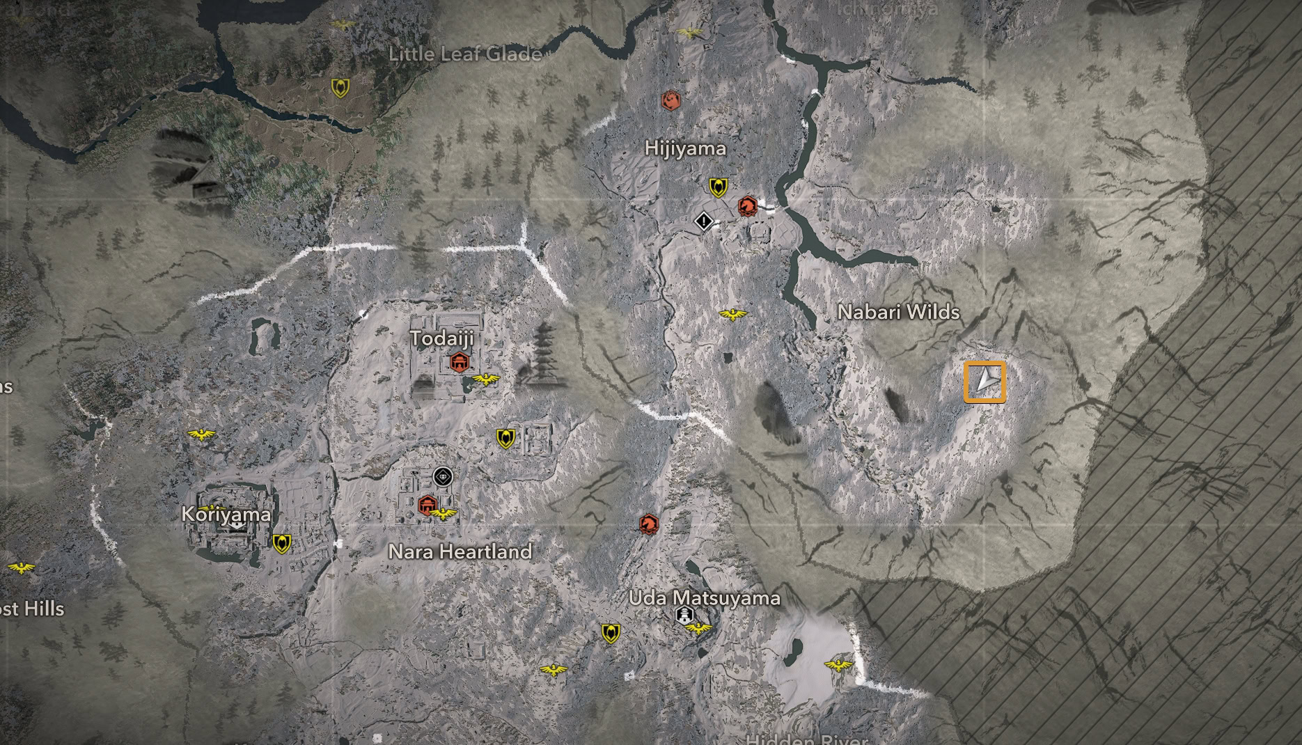 Fluttering Moth - Four Devils Lair Map