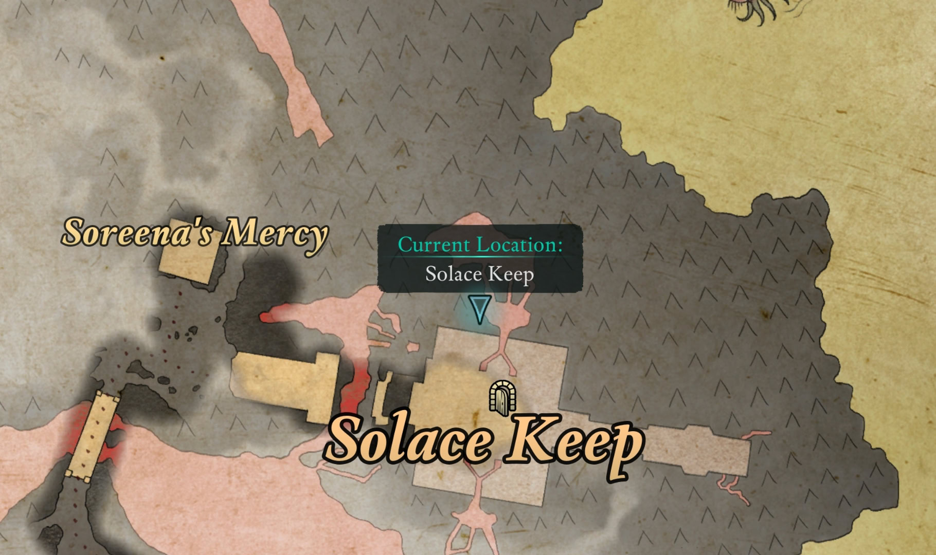 Fragments of the Spoils Map