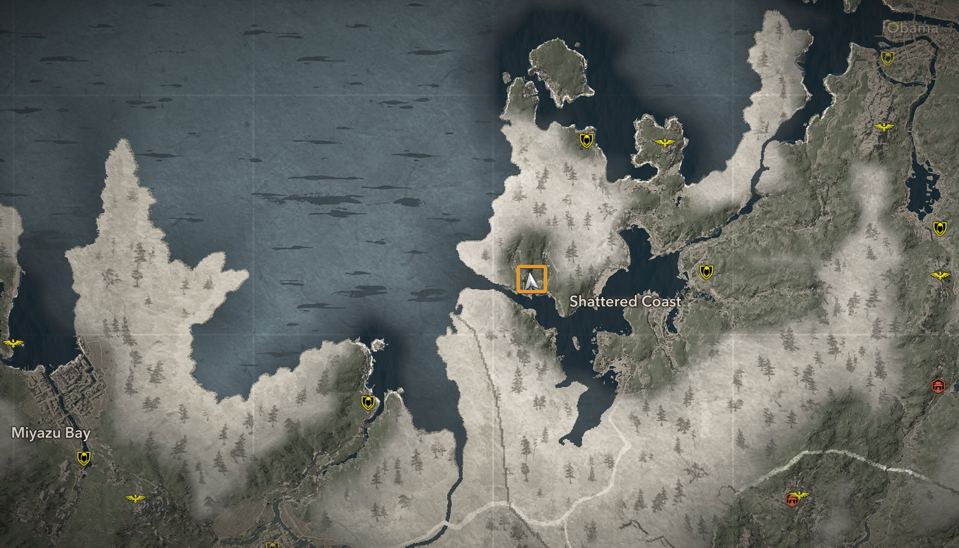 Fujin's Tempest Amulet Map