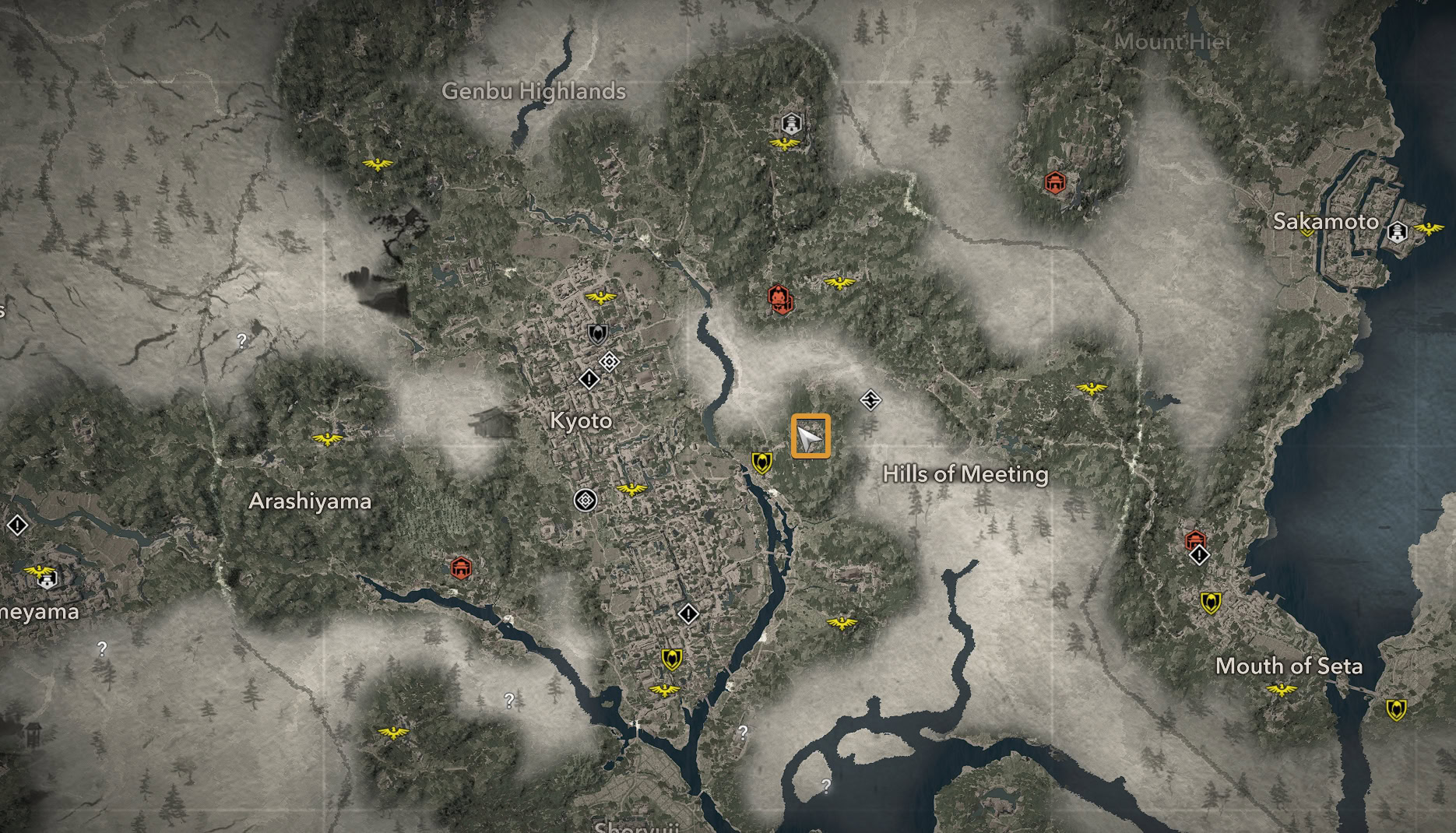 Gion Shrine Map