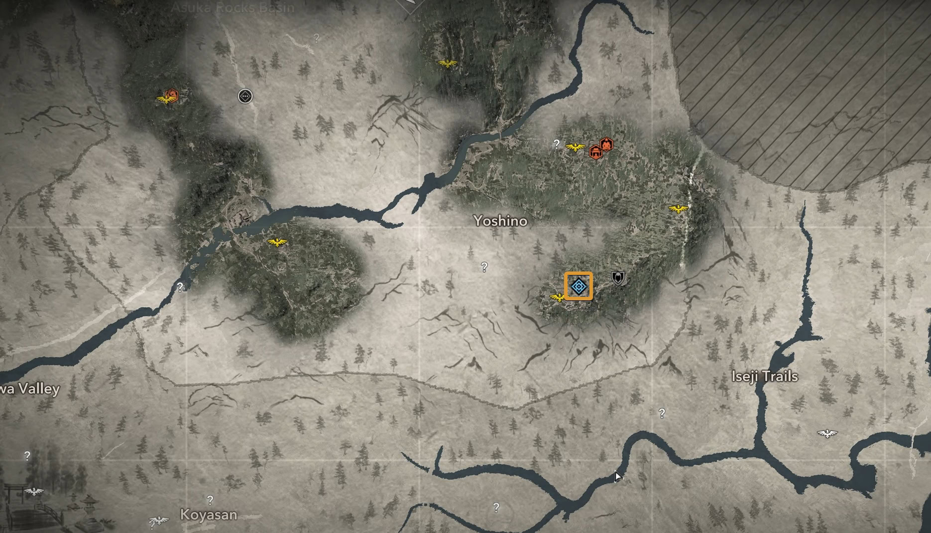Gyoji Location - The Tournament Map