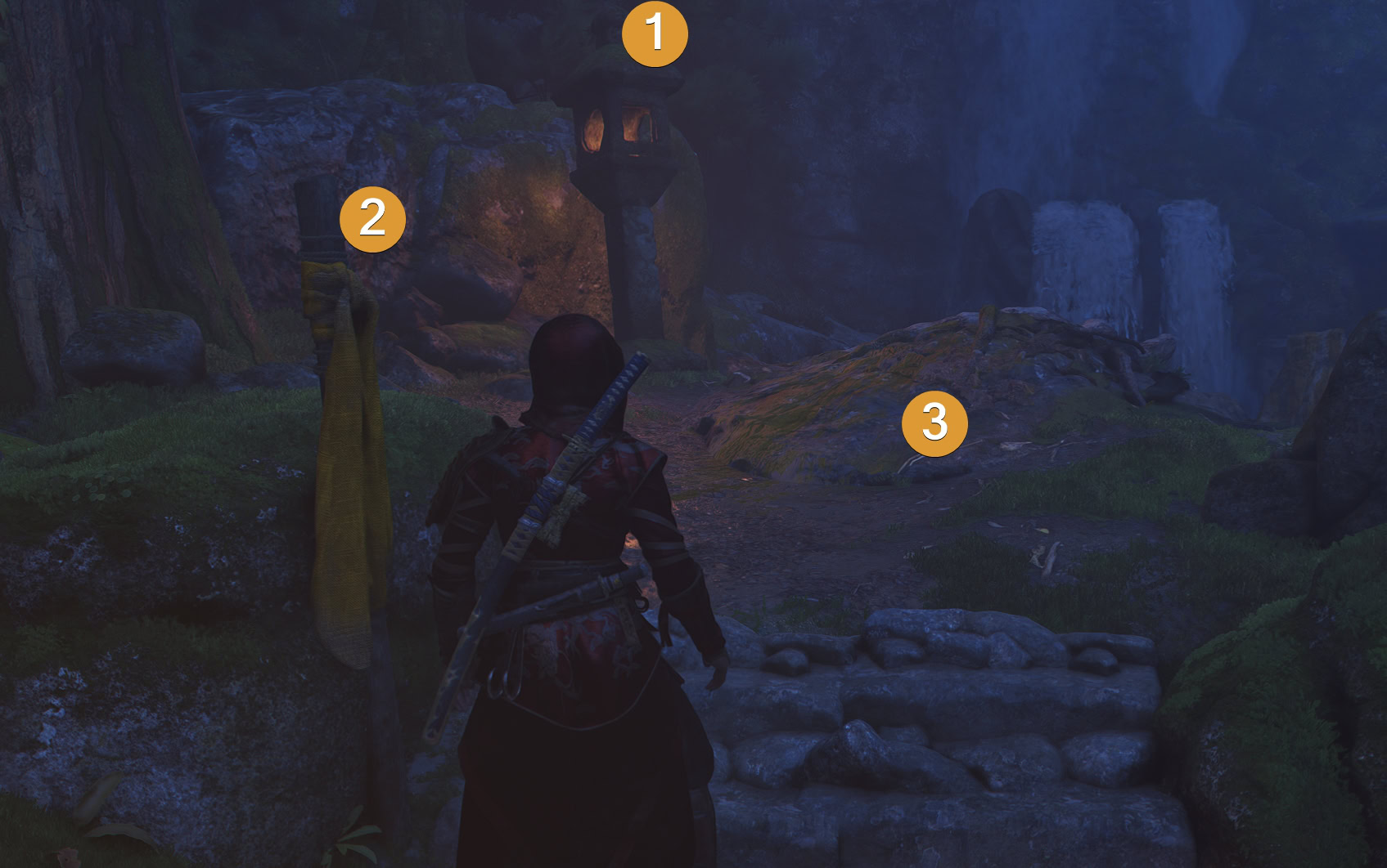 Hidden Trail guide markers