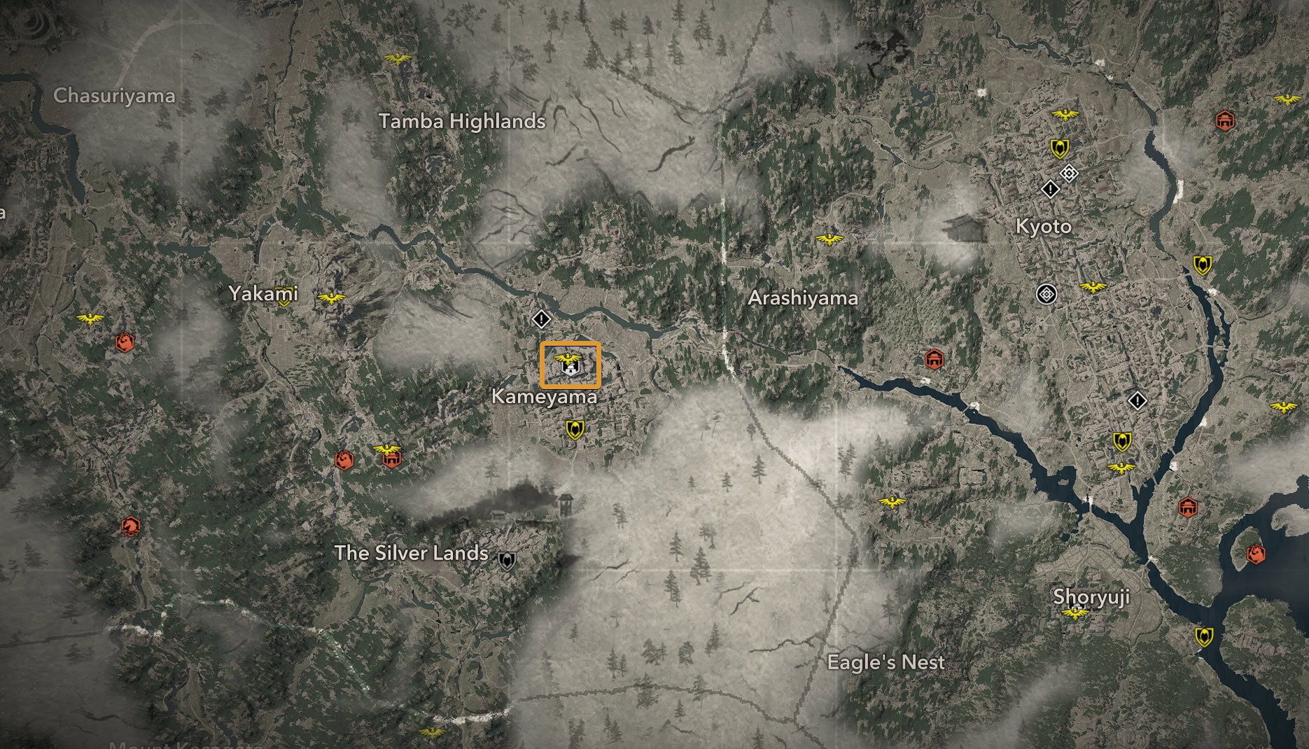 Howl of the Dragon - Templar - Baltazar - Kameyama Castle Map