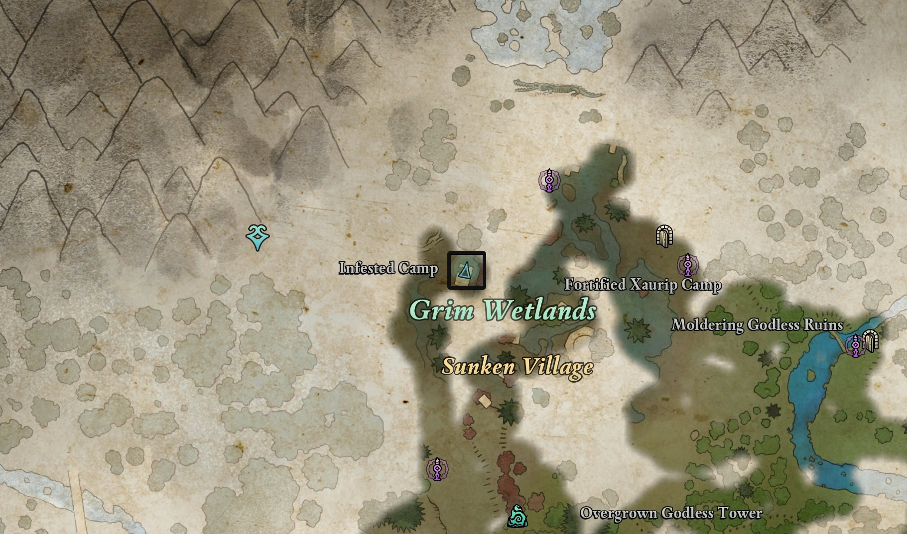 Idol of Covert Plots Map