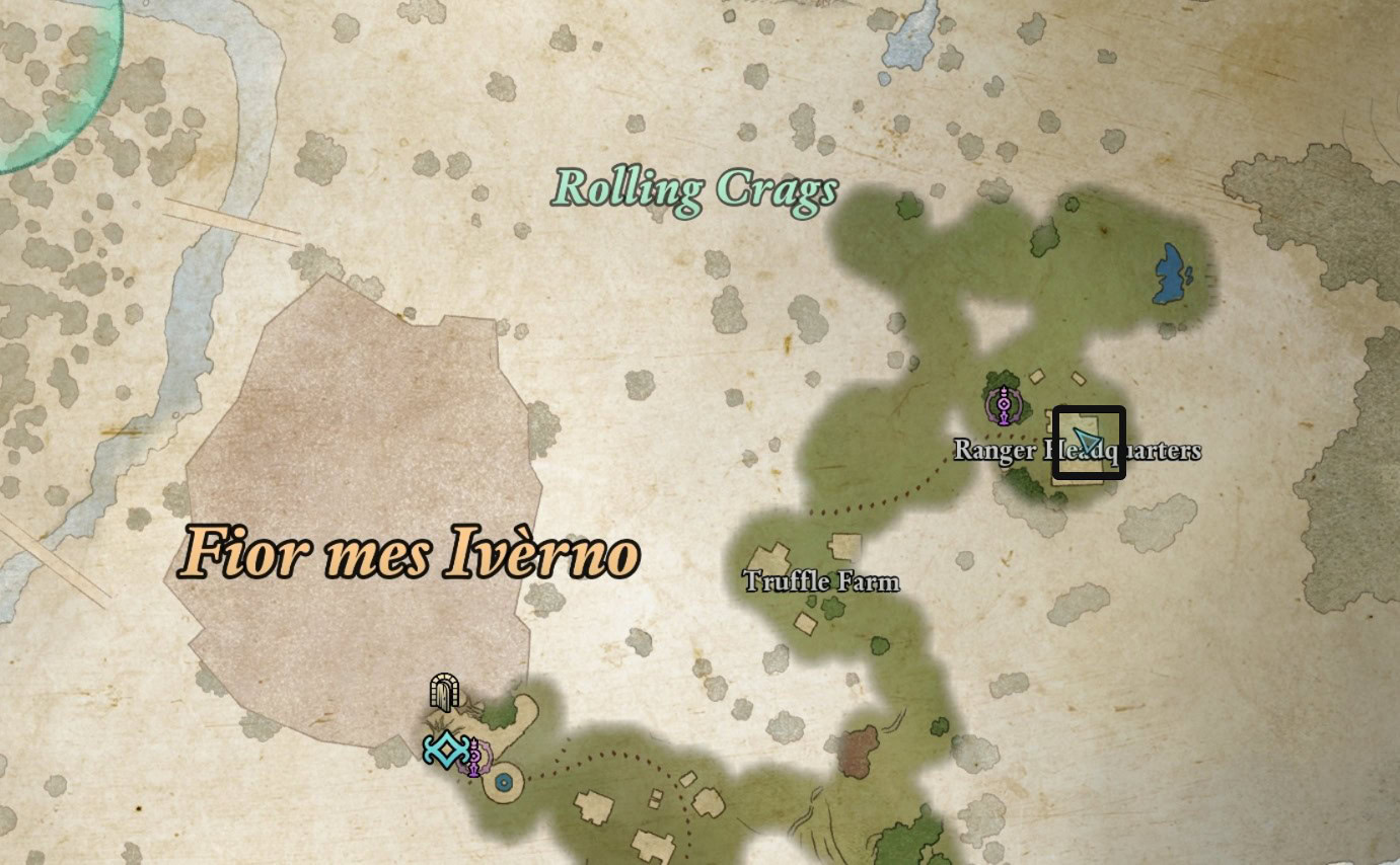 Idol of Violent Rebellion Map