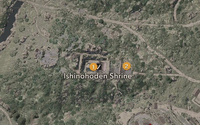 Ishinohoden Shrine Locations