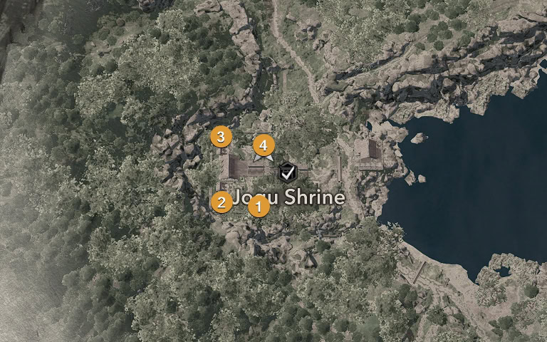 Jogu Shrine Markers