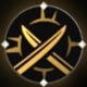 Legendary Engraving - crossed swords