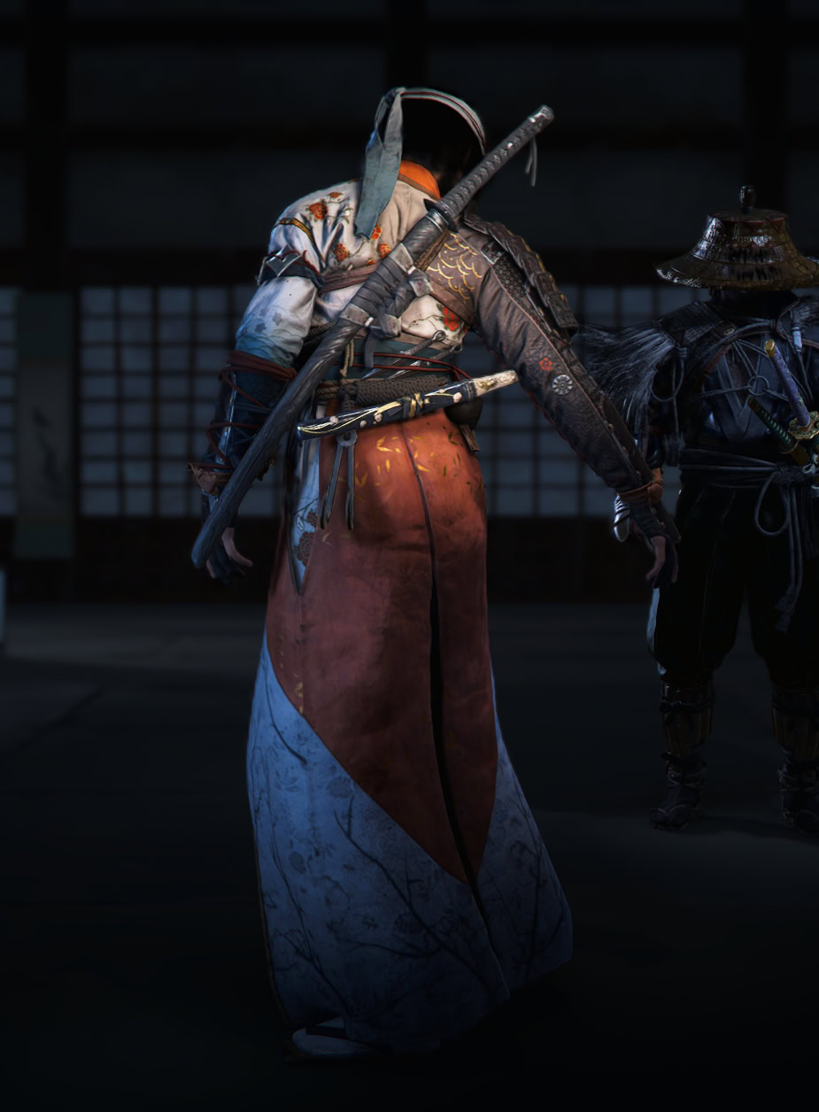 Legendary Onna-musha Kosode Back Preview