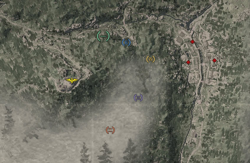 Manual custom markers on the map