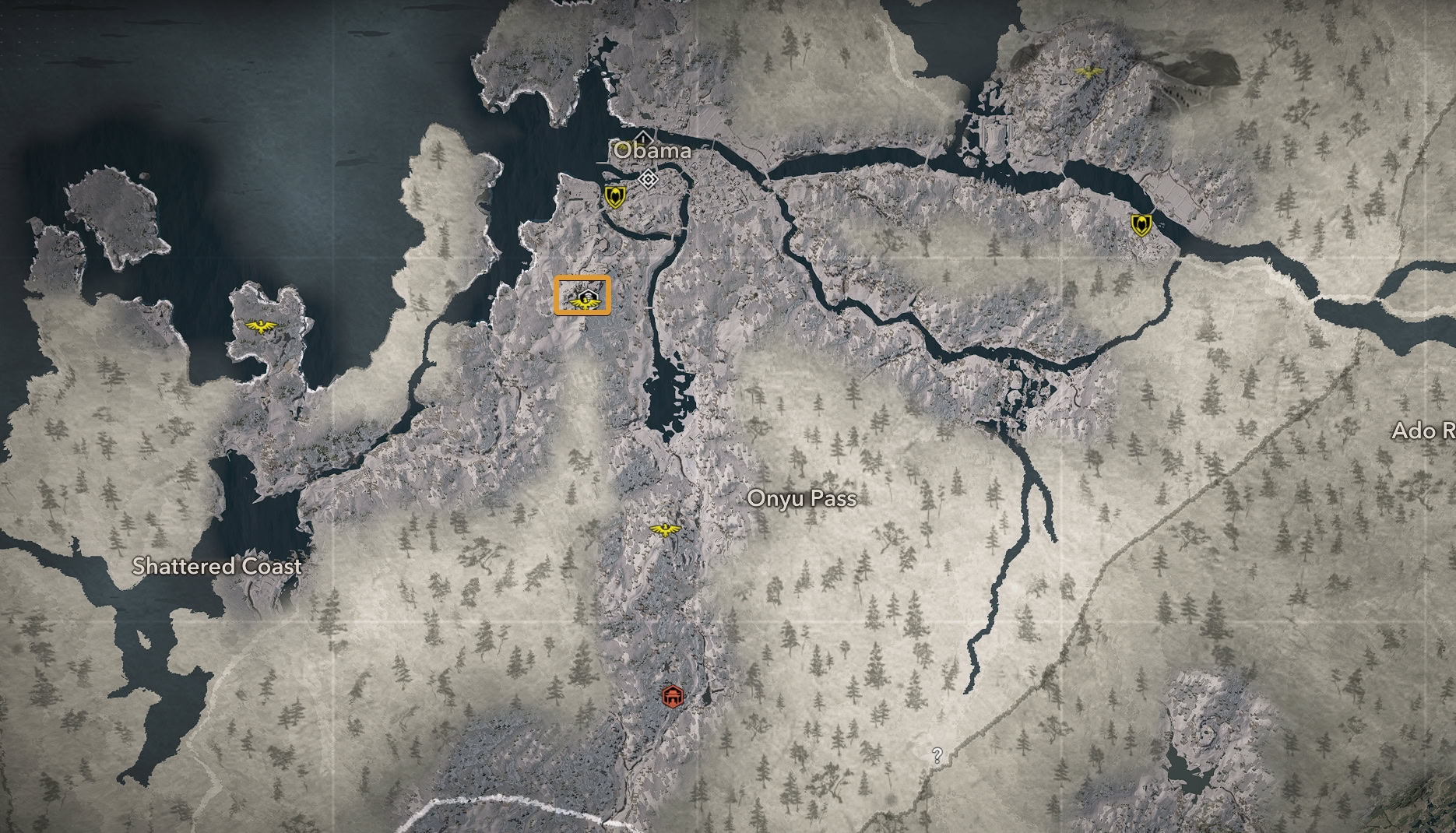 Masamune's Thorn - Nochiseyama Castle Map