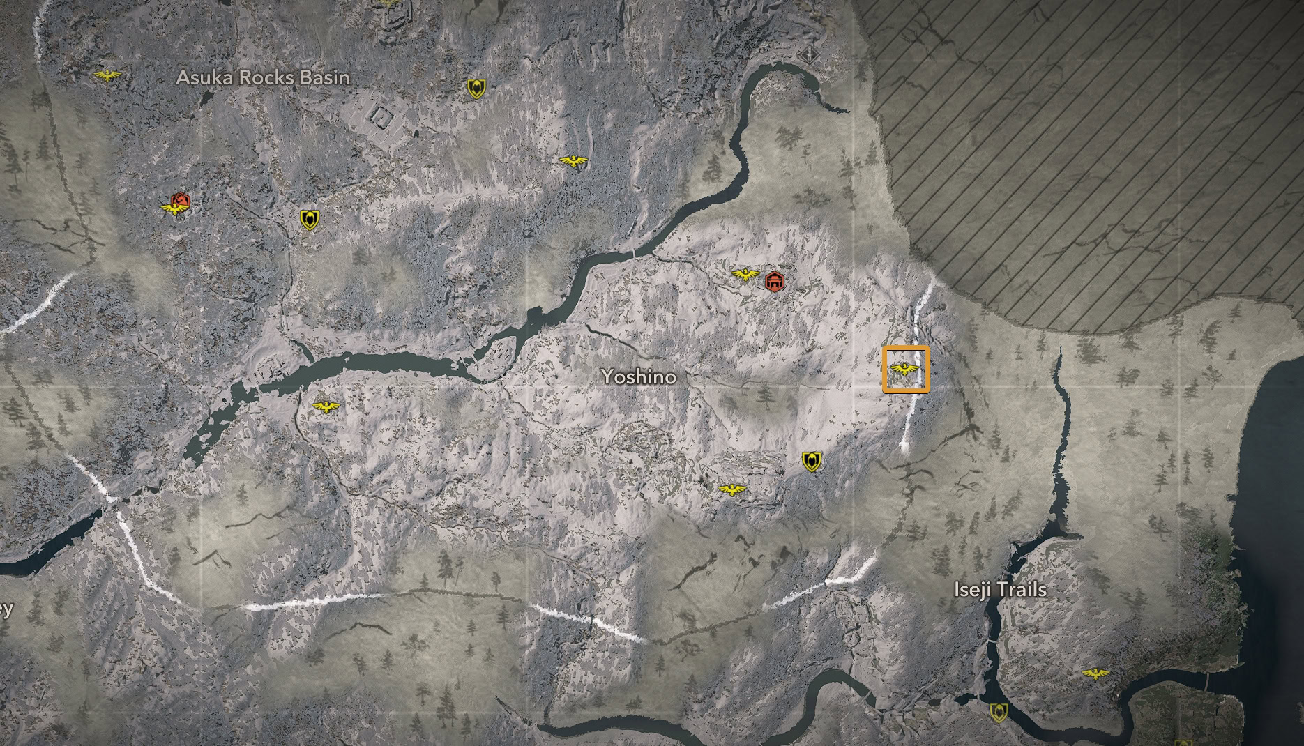 Mount Hakkyo Map
