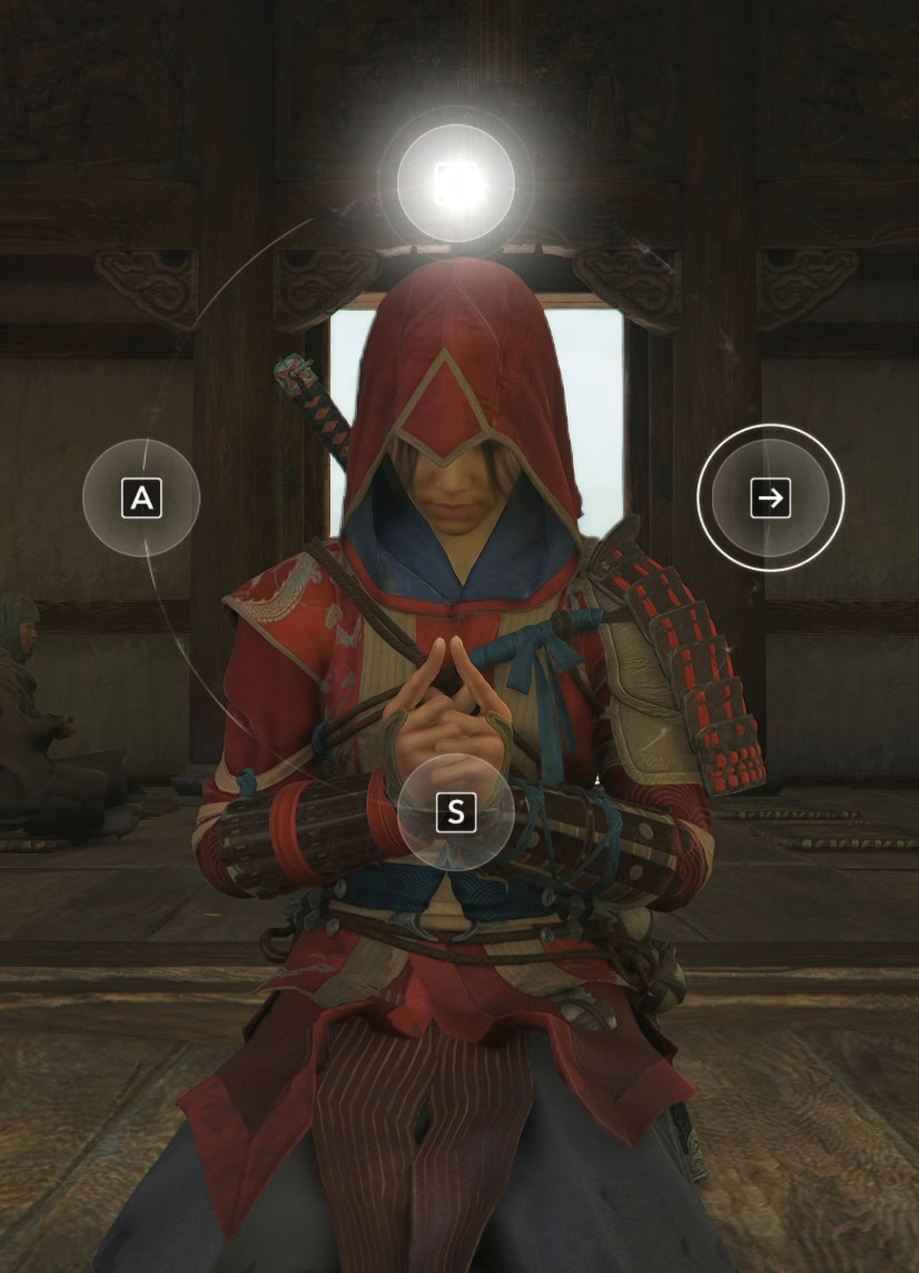 Naoe Practicing Kuji-kiri