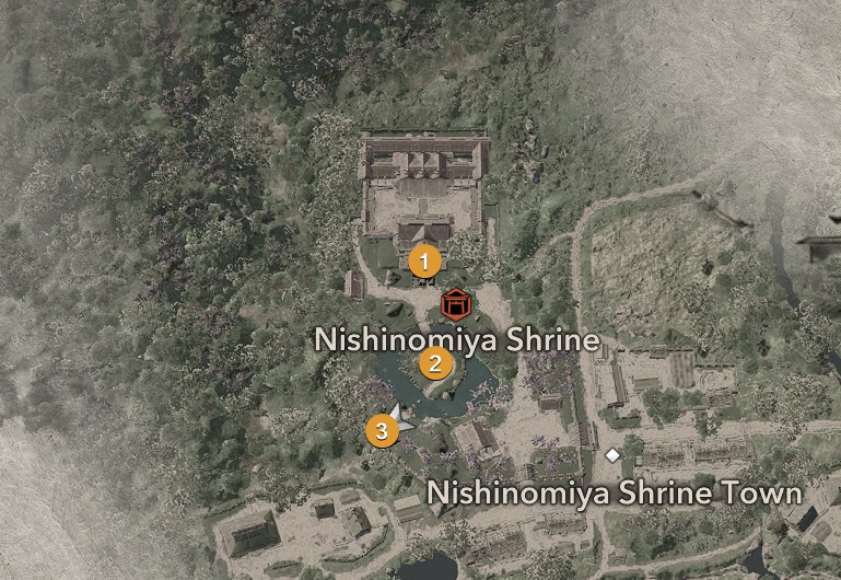 Nishinomiya Shrine Markers