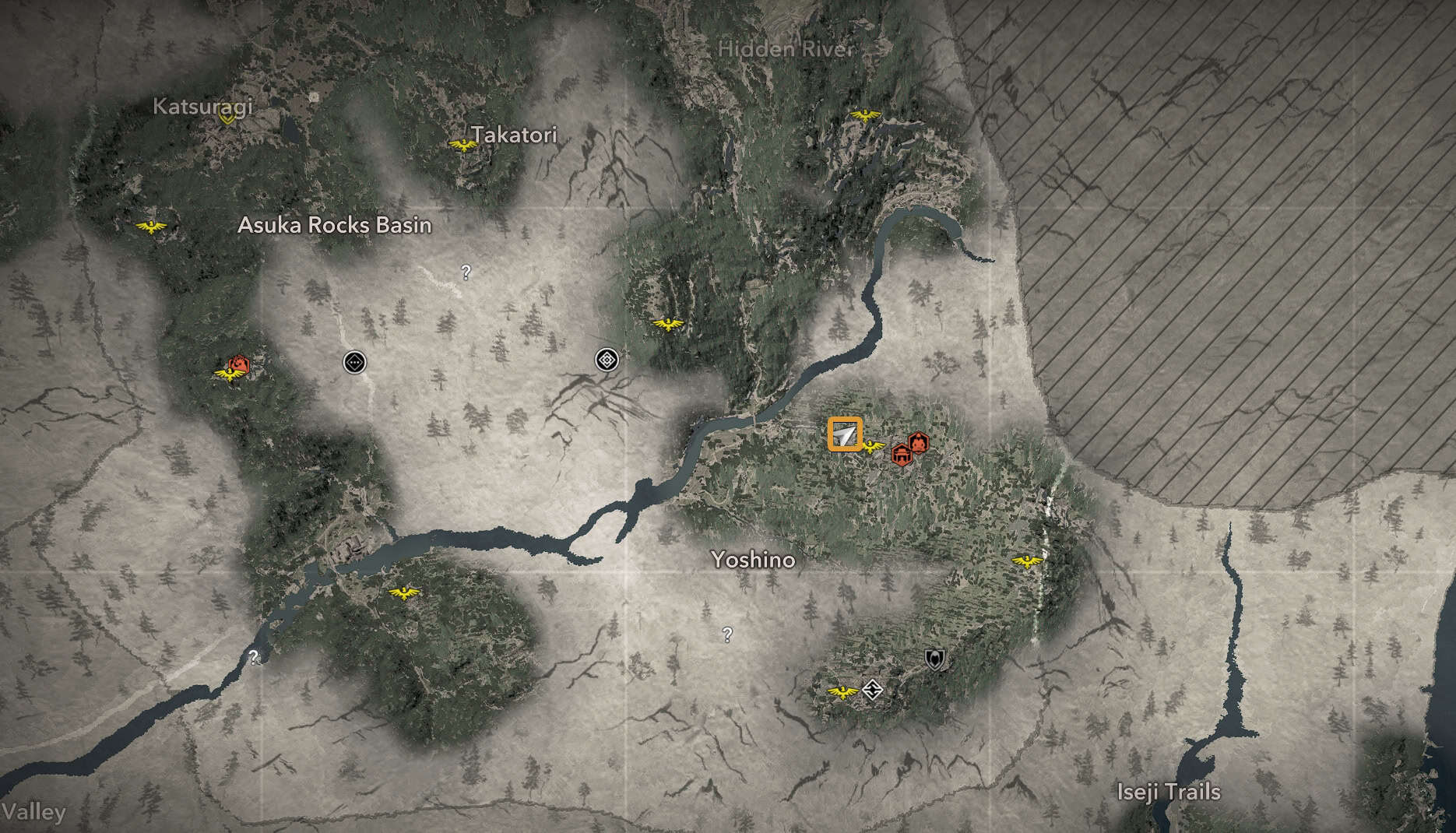 Niukawakami Shrine Map