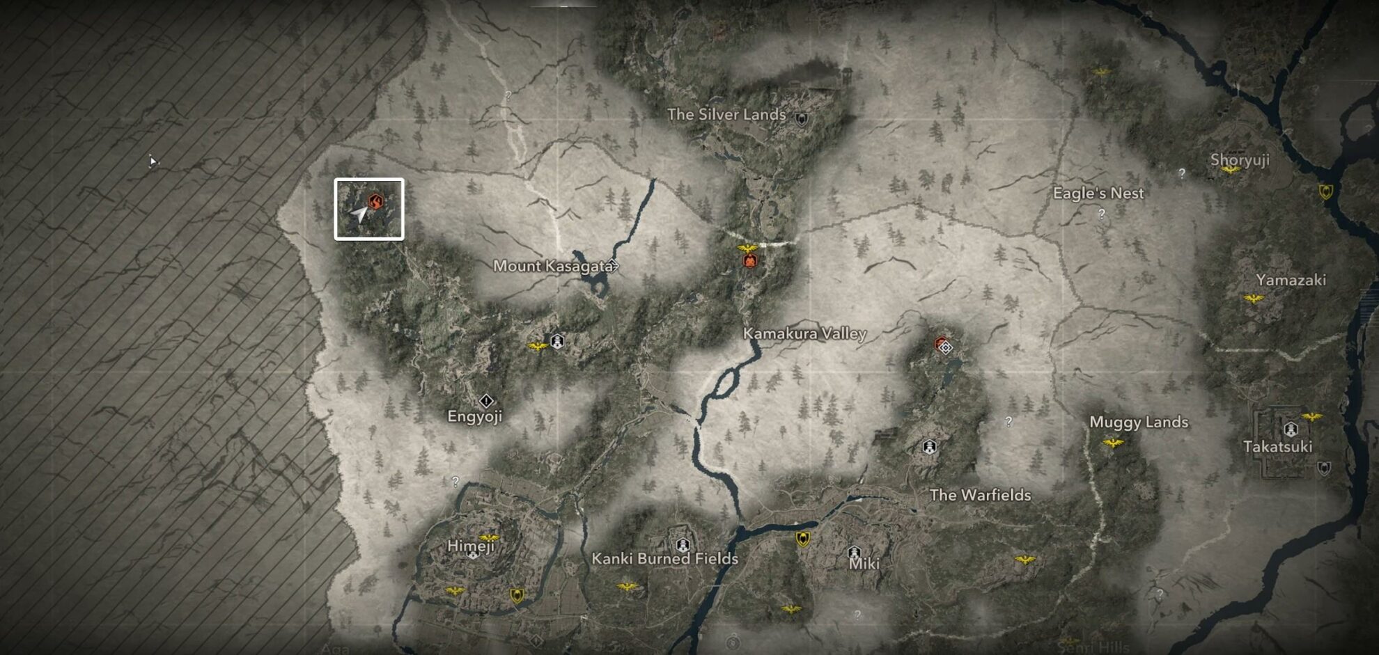 Path of peril start map