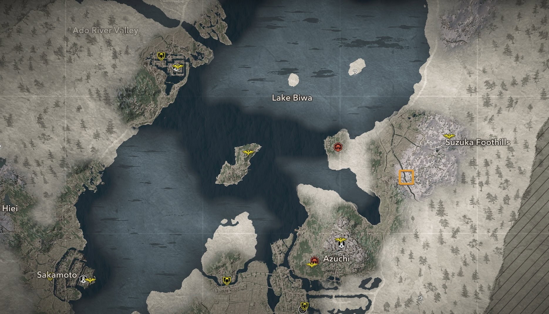 Path of the Blade start map