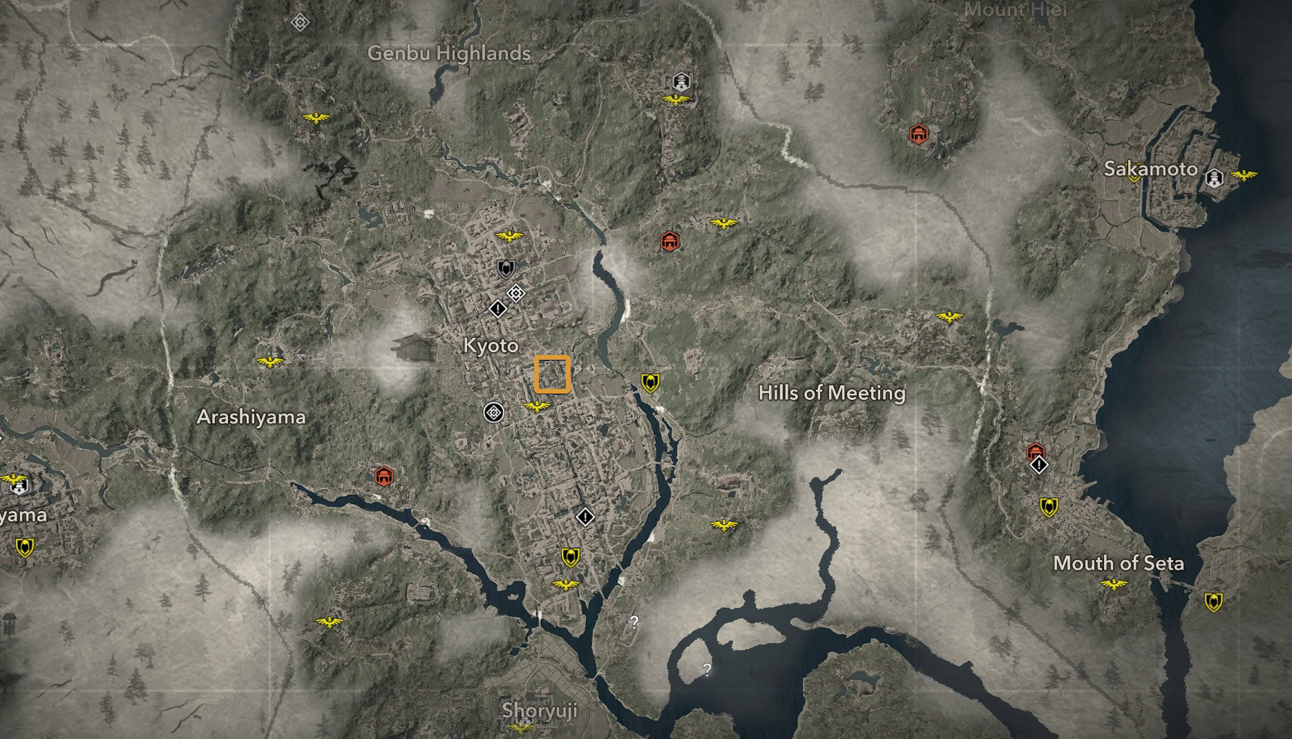 Protector's Armor - Nijo Palace Map