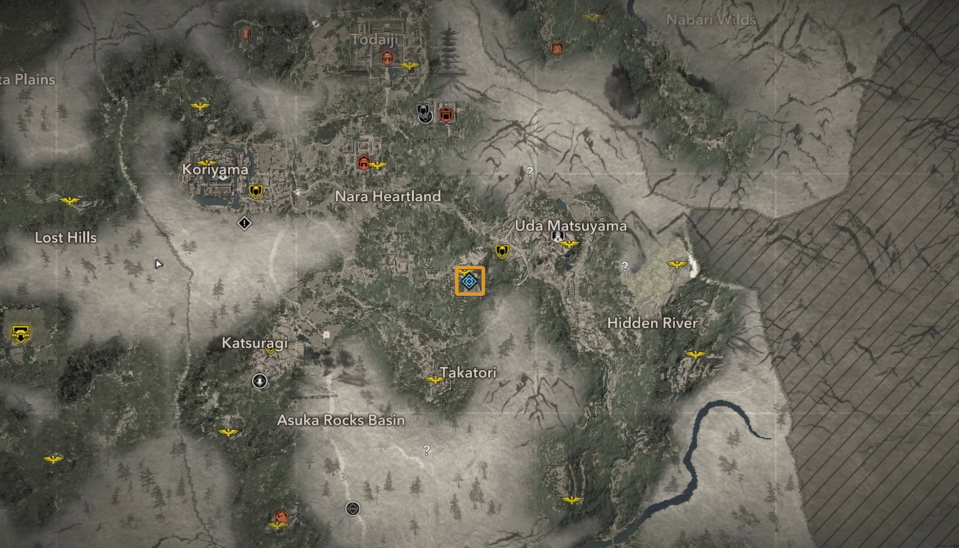 Rat Tail Finisher - Nobotsuna's Students - Mount Miwa Map