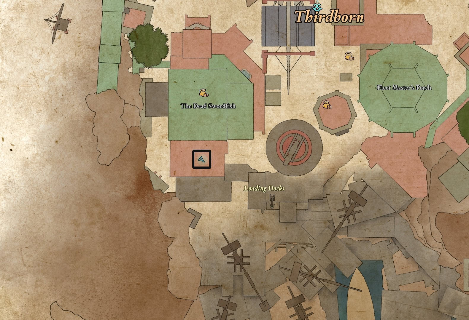 Ring of Prosperity's Fortune Map