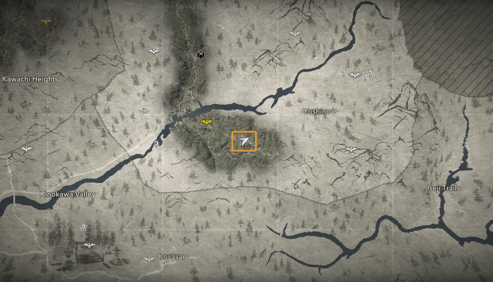 Sakura Shika Deer map