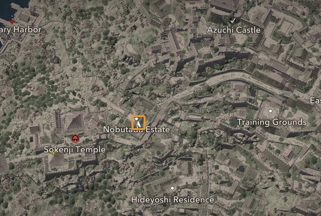 Sato Genta Location Map Zoomed