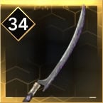 Shade of Blight Legendary Naginata Icon