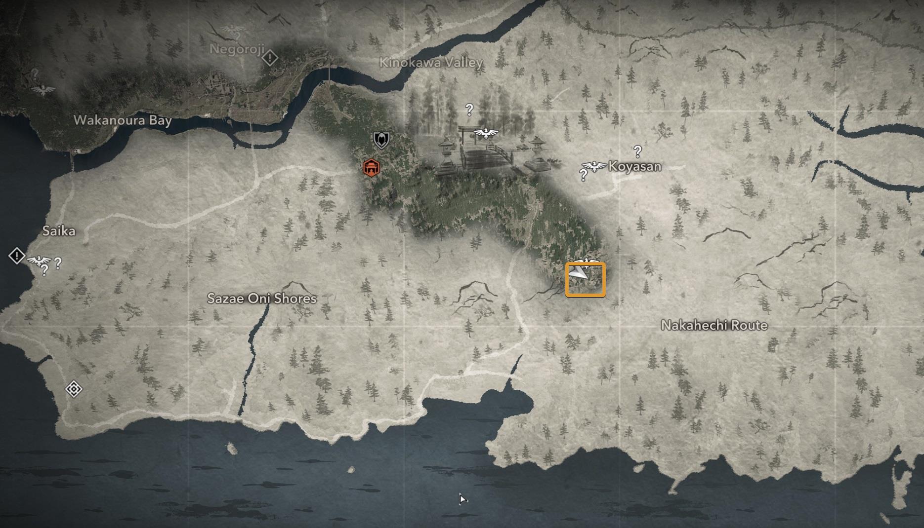 Silver Fox map