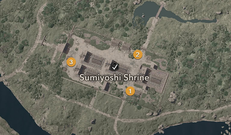 Sumiyoshi Shrine MNarkers