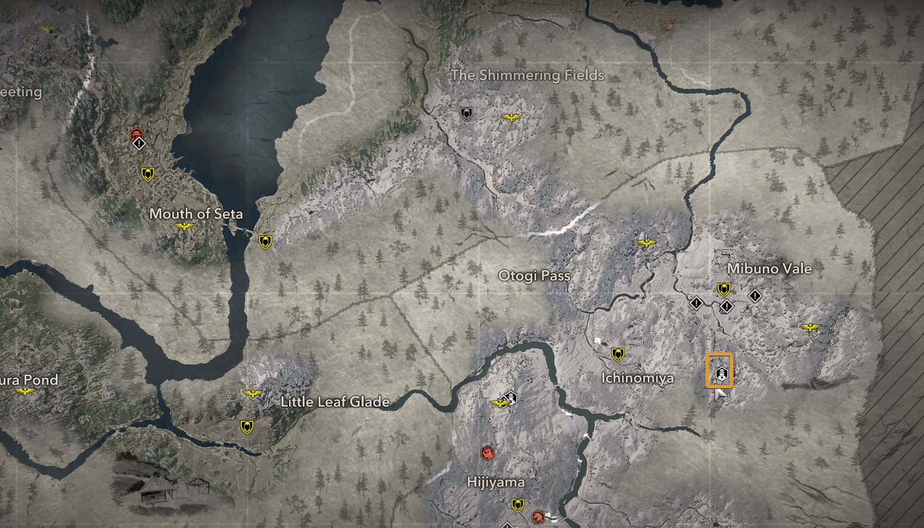 Swift Shinobi Hood - Kunimiyama Fort Map