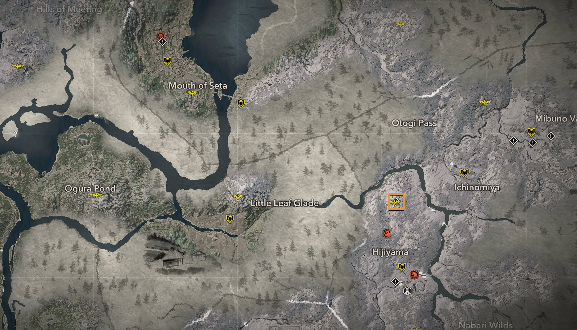 Swift Shinobi Robes Map - Hijiyama Fort