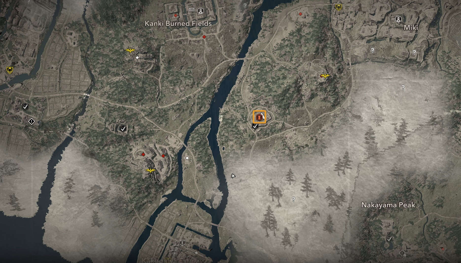 Takagi Kofun Entrance Map