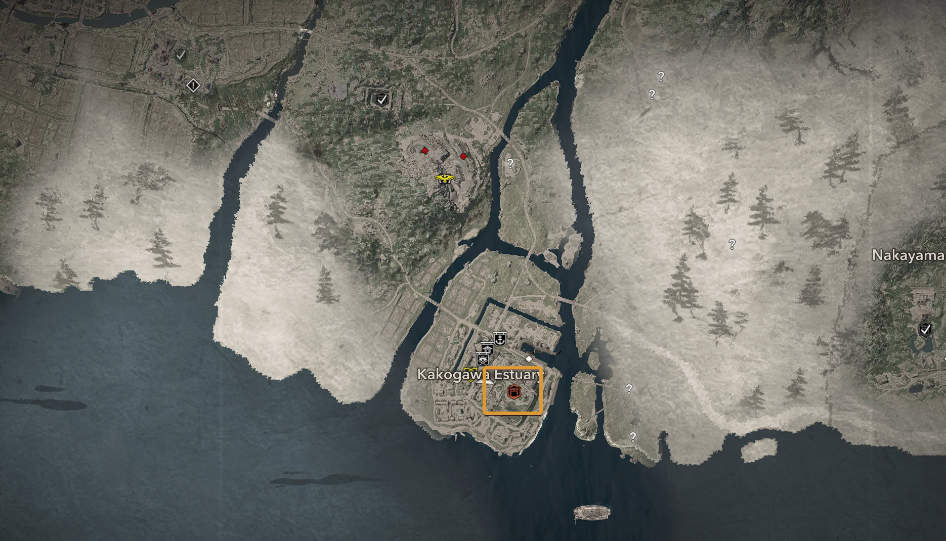 Takasago Shrine Map