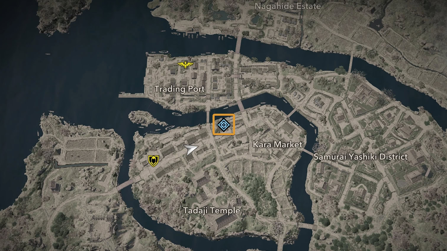 Talk to Hong Map